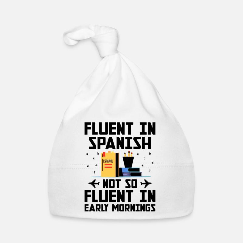 Foreign Language Teacher School Languages Teachers Organic Baby Cap