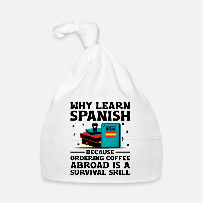 Foreign Language Teacher School Languages Teachers Organic Baby Cap