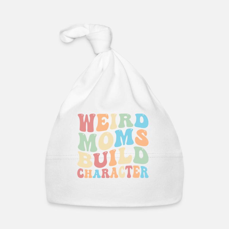 Weird Moms Build Character Baby Bio-Mütze