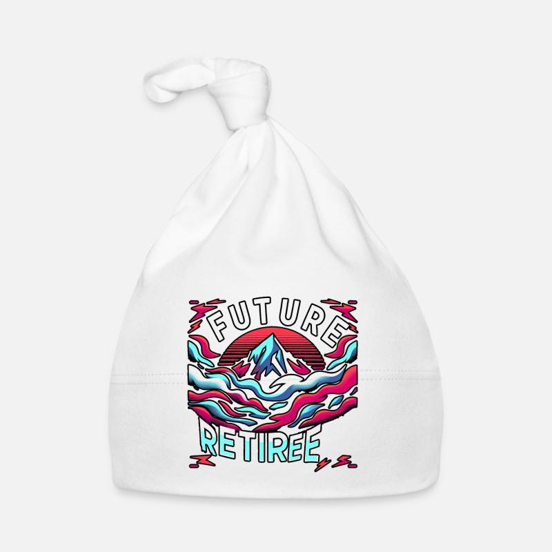 Future Retiree 5 Organic Baby Cap