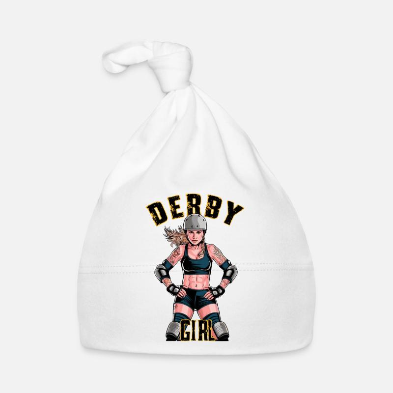 Rollschuhe Roller Derby Rollschuhfahren Baby Bio-Mütze