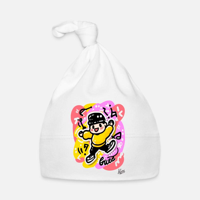 Kinder Bild Breakdancer Breakdance Baby Bio-Mütze