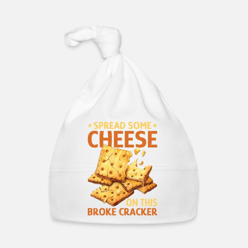 Spread Some Cheese On This Broke Cracker 2 Baby Bio-Mütze