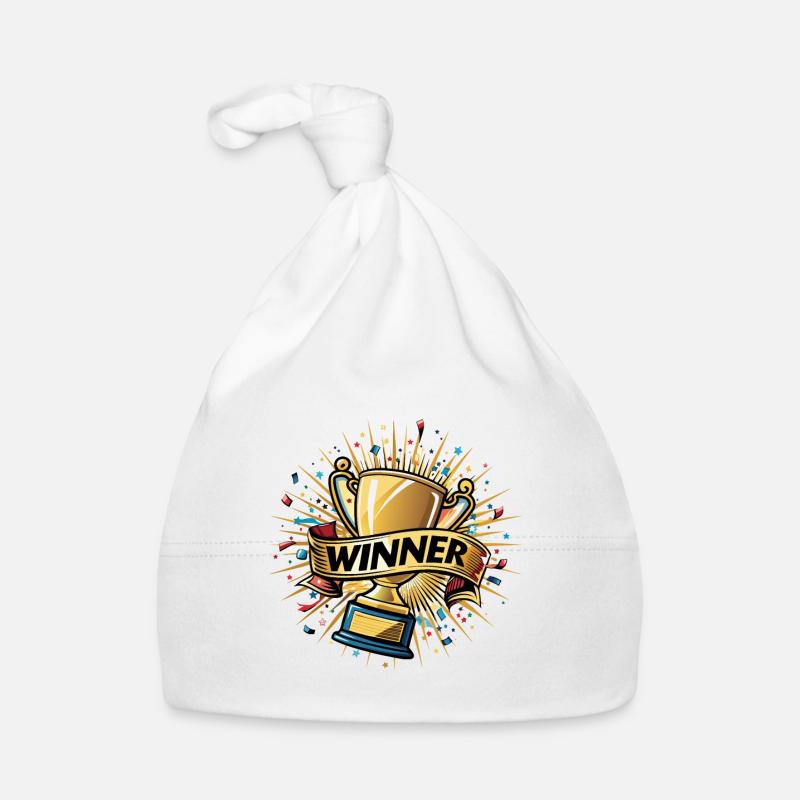 TROPHÉE DU CHAMPION Bonnet bio Bébé