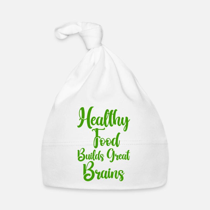 Les aliments sains construisent un excellent cerveau Bonnet bio Bébé