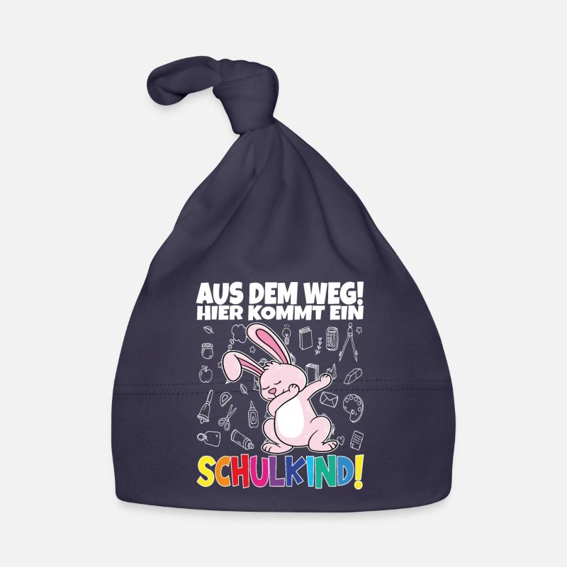 Schulkind 2024 Einschulung Schulanfang Baby Bio-Mütze