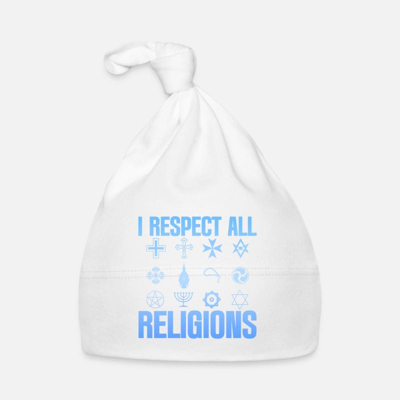 Je respecte toutes les religions 2 Bonnet bio Bébé