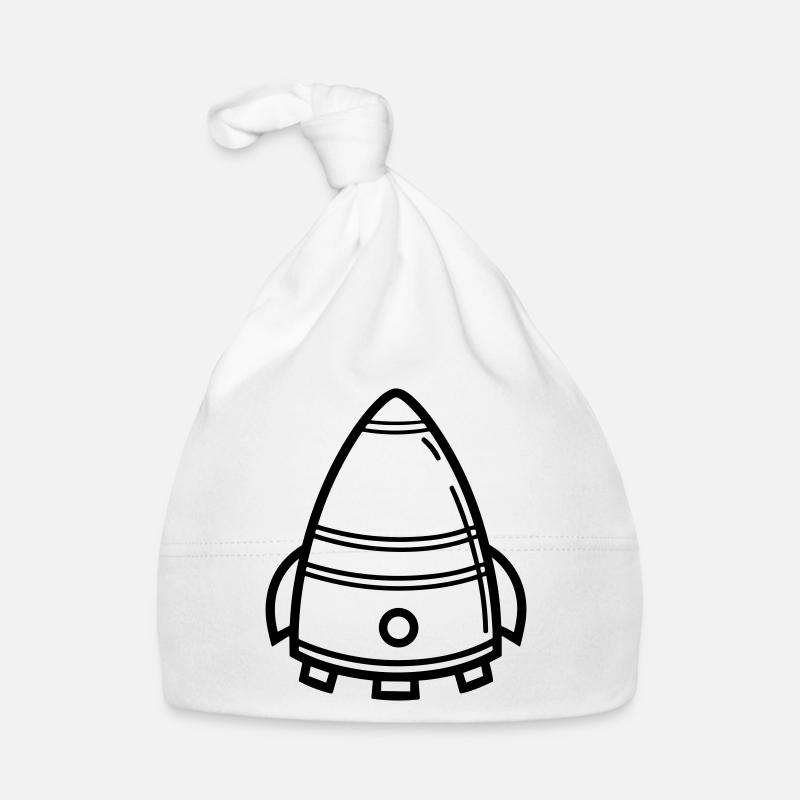 flying saucer Organic Baby Cap