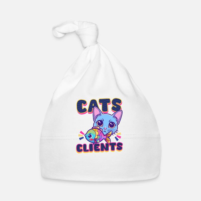Les chats cat sitter sont mes clients Bonnet bio Bébé