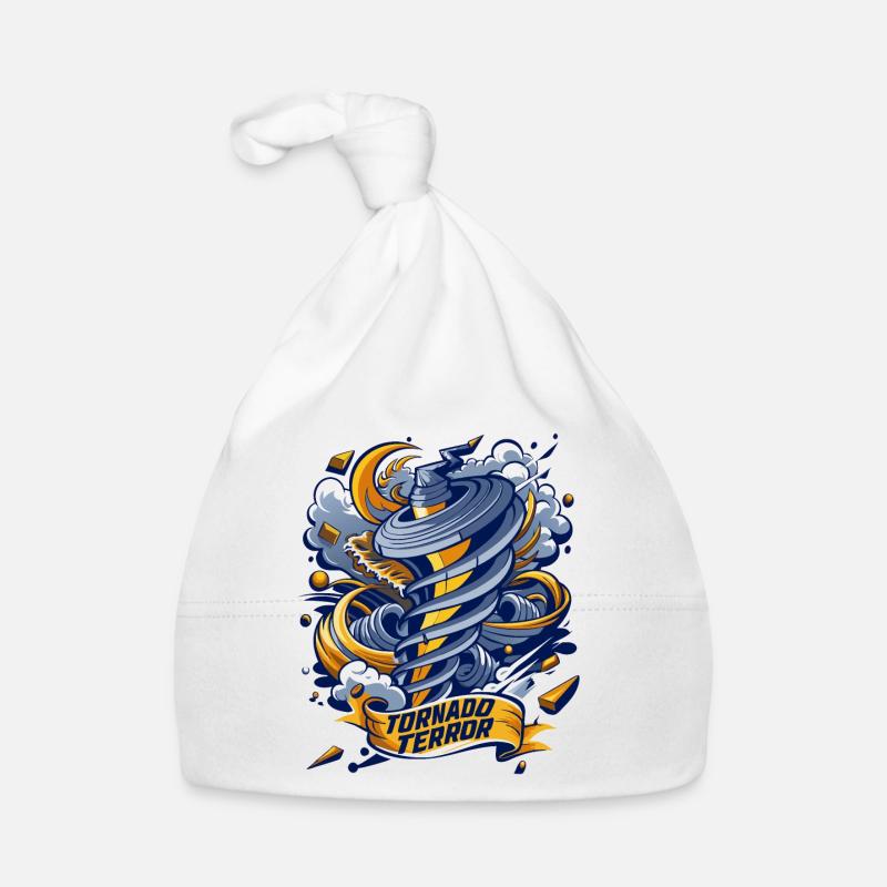 TERREUR DE LA TORNADE Bonnet bio Bébé