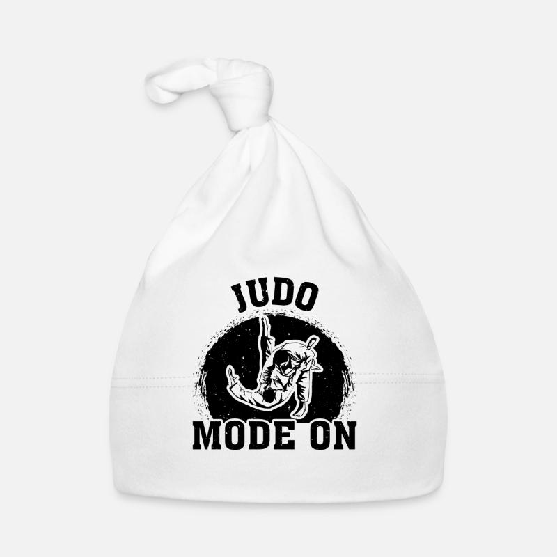 Judo Mode On Funny Judo Organic Baby Cap