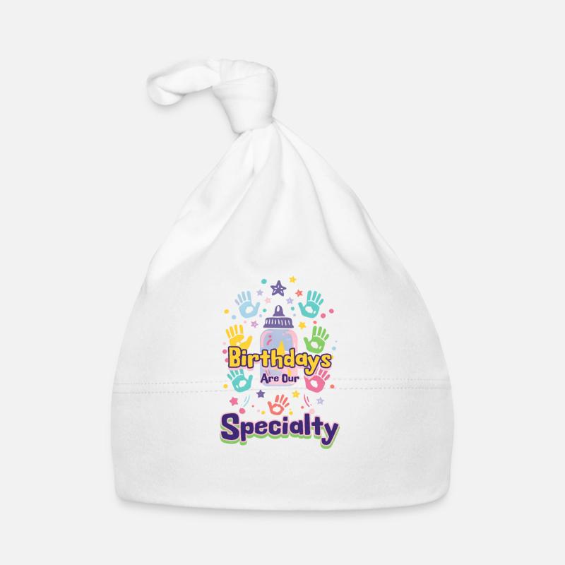 Les anniversaires d’infirmières L&D sont notre spécialité Bonnet bio Bébé
