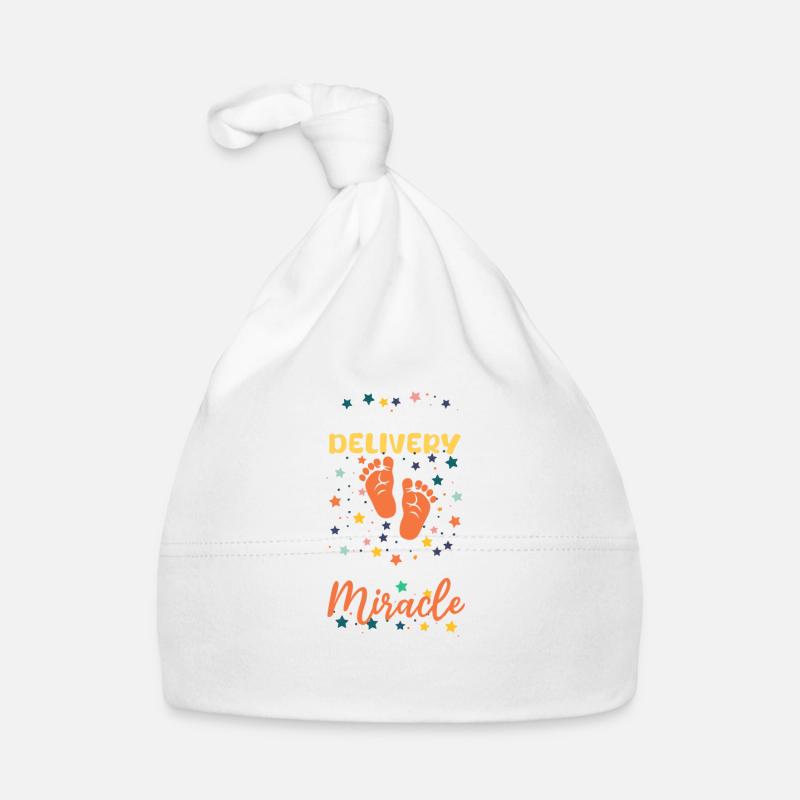 L&D Nurse Labor & Delivery : Chaque naissance est un miracle Bonnet bio Bébé
