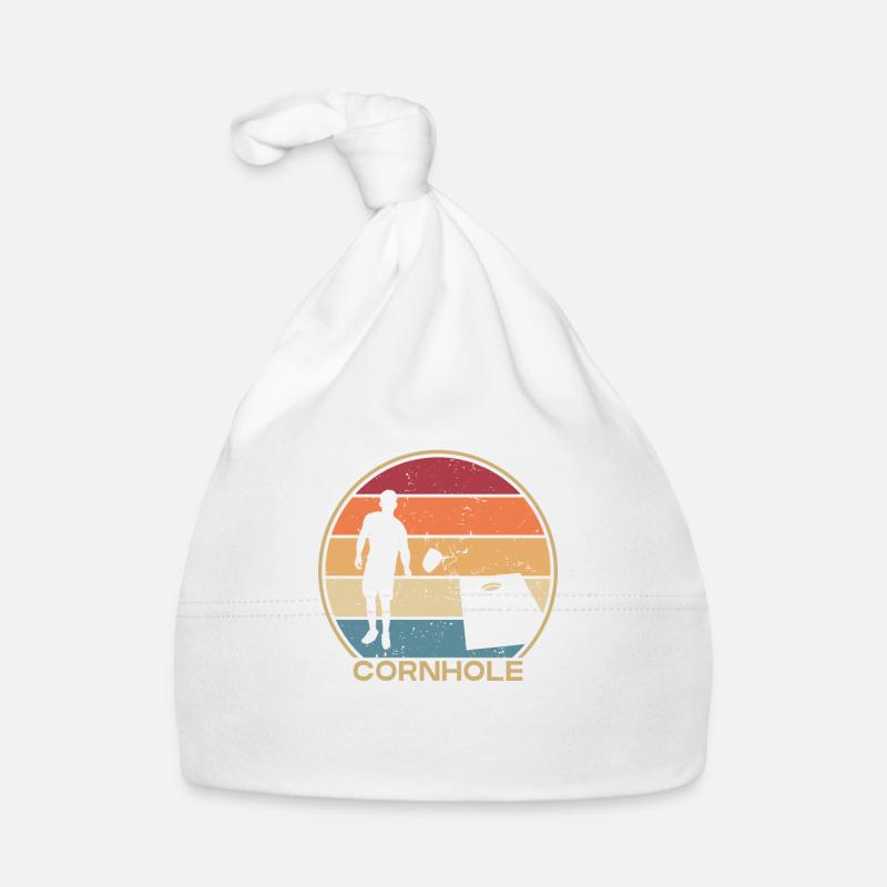 Retro Bean Bag Jeu Planches Professionnel Cornhole Bonnet bio Bébé