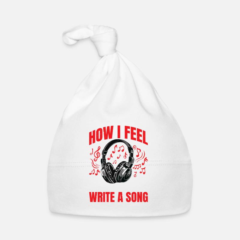 Ne peut pas expliquer ses sentiments, mais peut écrire une chanson 2 Bonnet bio Bébé