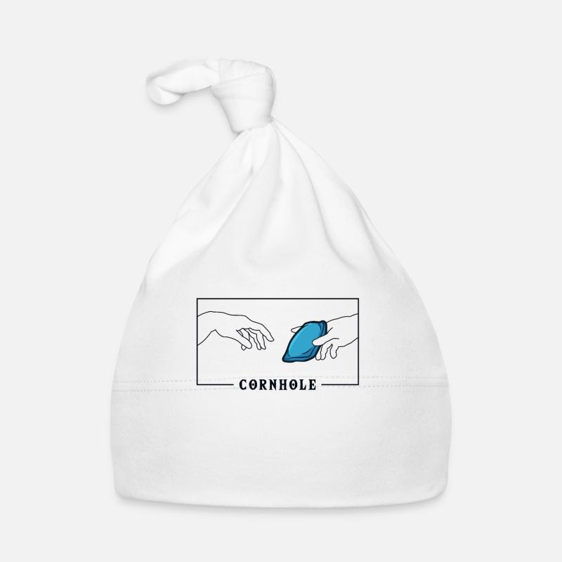 Michel-Ange Création du jeu Adam Cornhole Bonnet bio Bébé