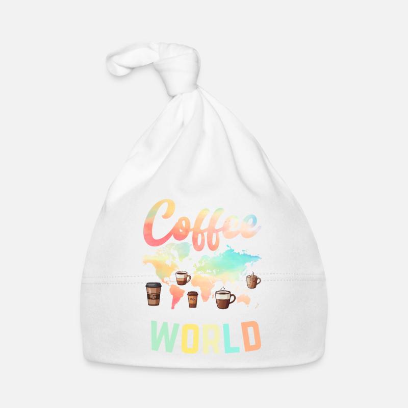 Coffee Around The World Organic Baby Cap