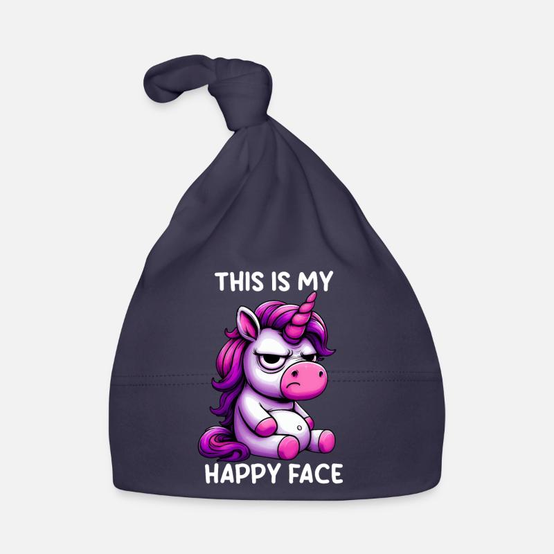 C’est mon visage heureux Bonnet bio Bébé