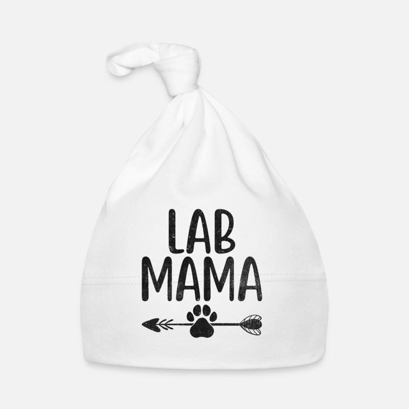 Lab Mama Labrador Retriever Labradors Dog Retrieve Organic Baby Cap