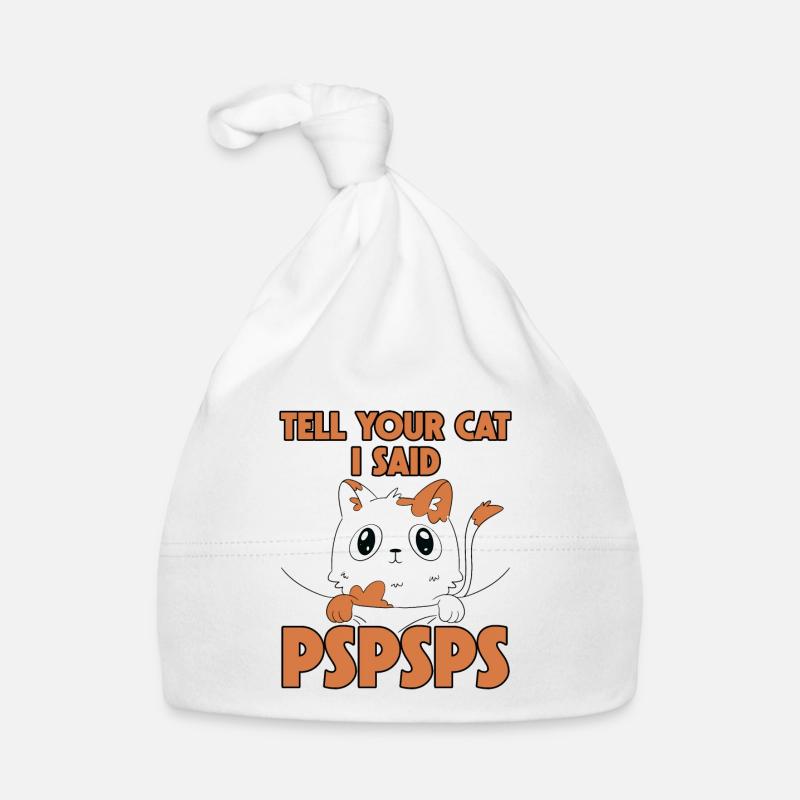 Dites à votre chat que j’ai dit psspsps 6 Bonnet bio Bébé