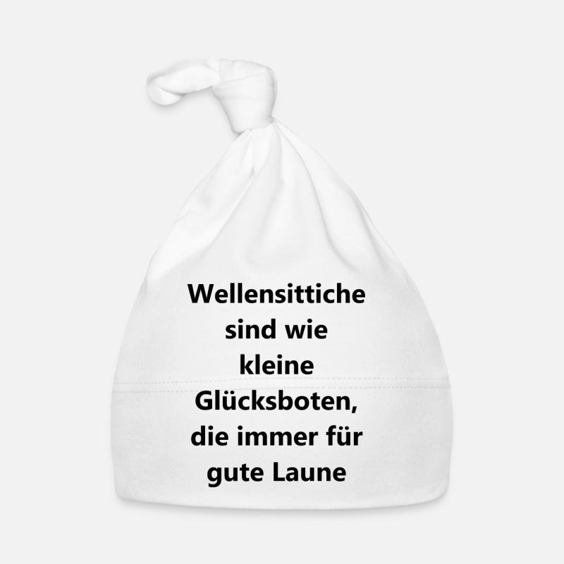 Kleiner Glücksbringer Geschenk Baby Bio-Mütze