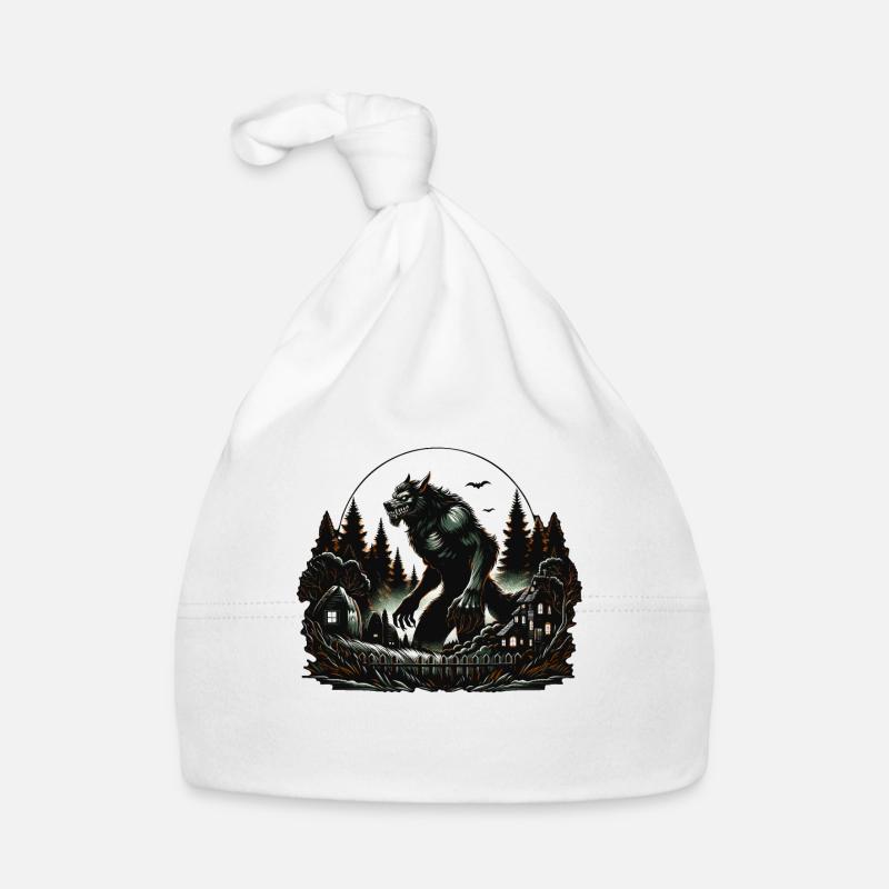 Esthétique loup-garou Lune Bonnet bio Bébé