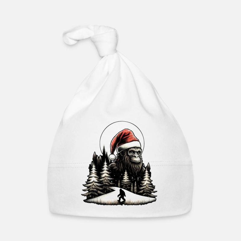 Père Noël Bigfoot Bonnet bio Bébé
