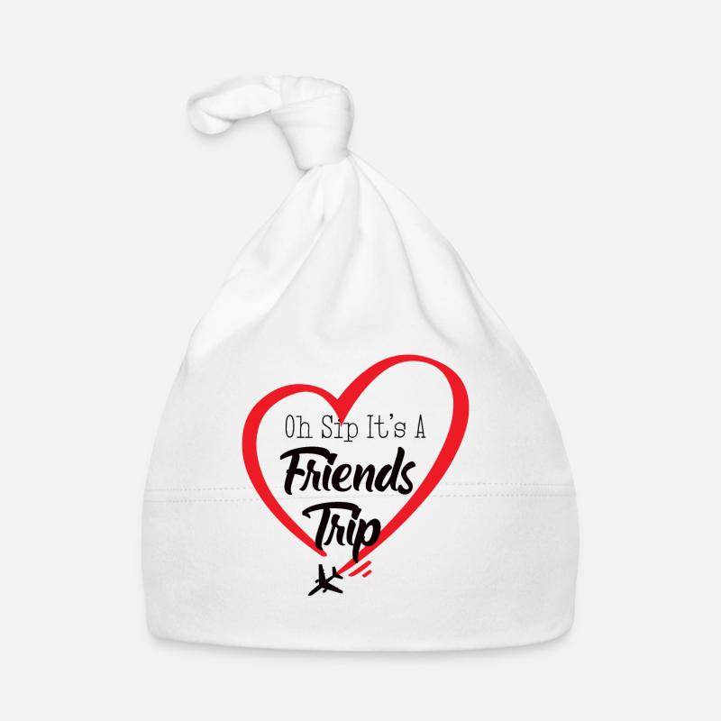 Oh Sip It's A Friends Trip Baby Bio-Mütze
