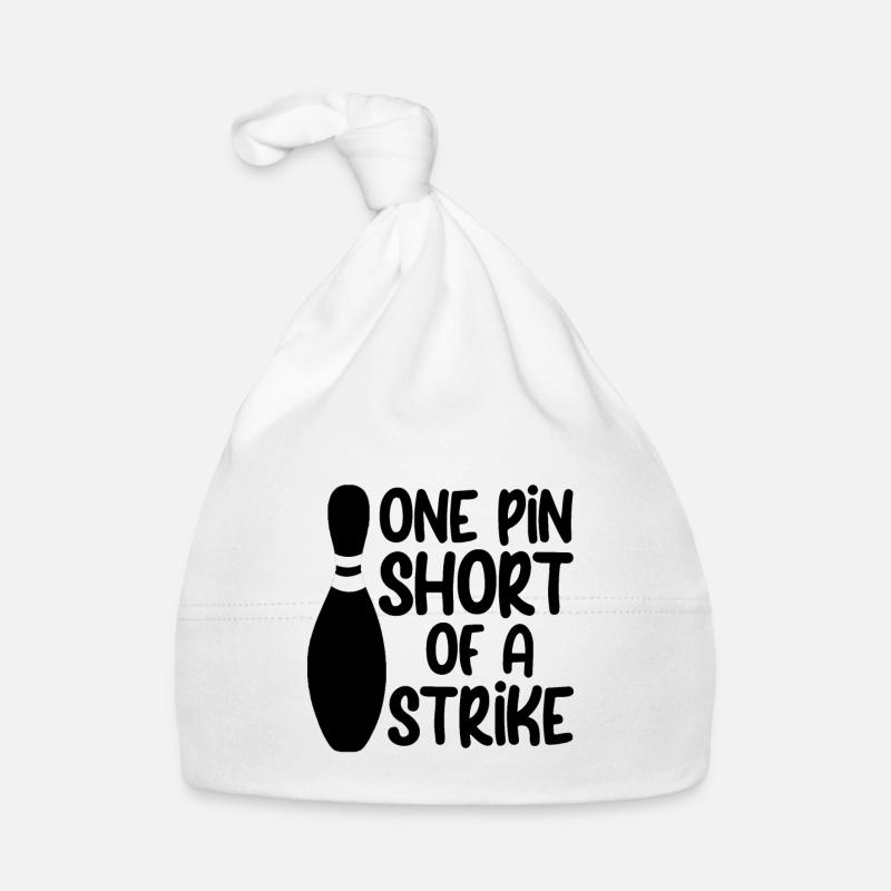 One Pin Short Of A Strike 2 Baby Bio-Mütze