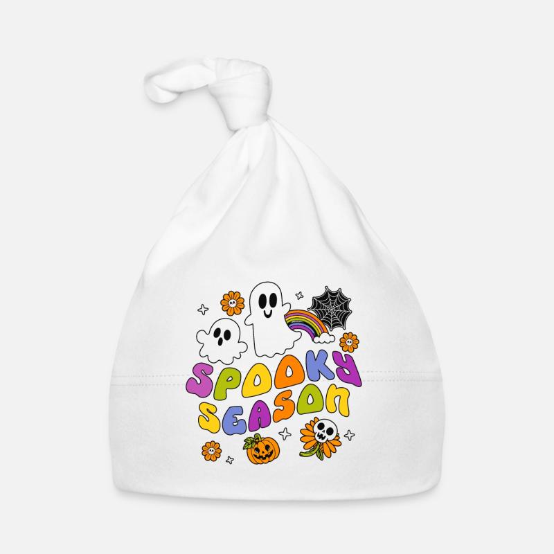 Saison effrayante Bonnet bio Bébé