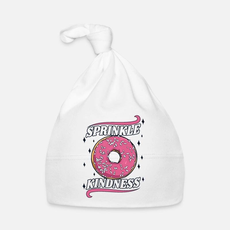 Sprinkle Kindness Donut Maker Glazed Lover Bonnet bio Bébé