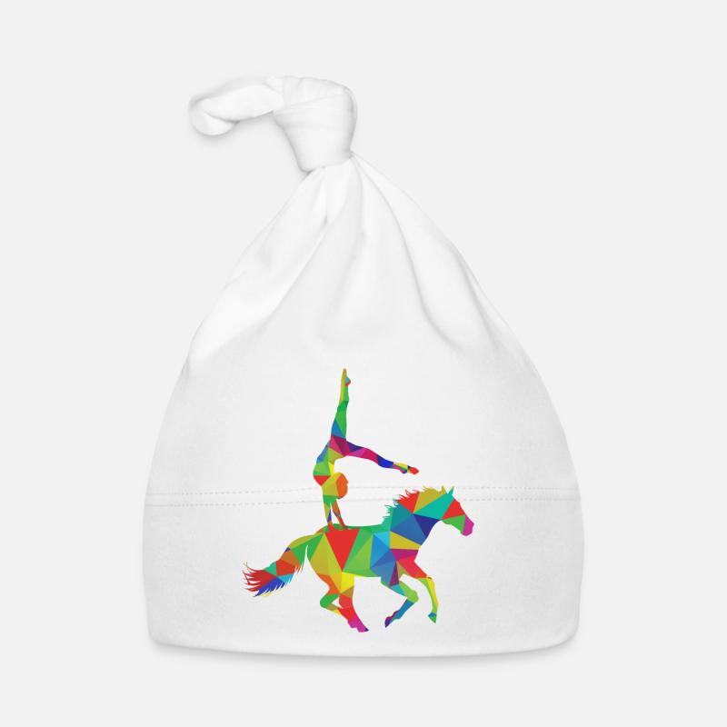Voltigieren Baby Bio-Mütze