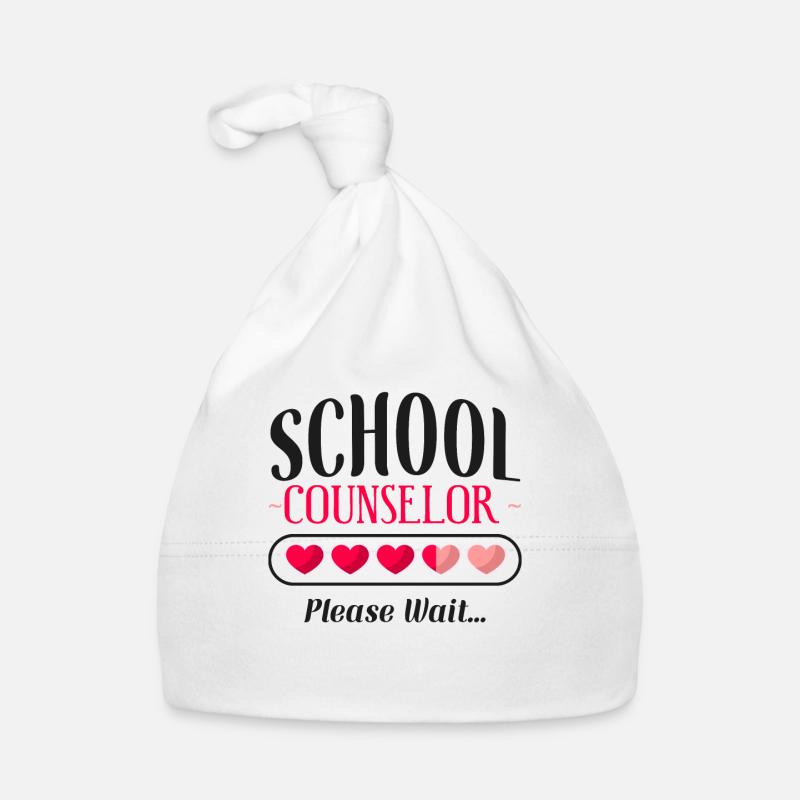 School Counselor School Counselor Organic Baby Cap