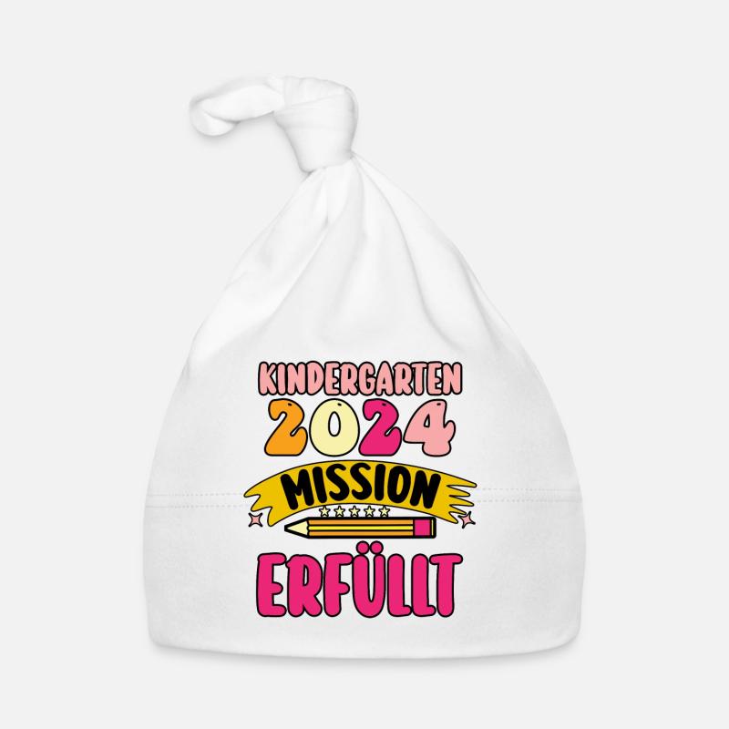 1st class school child beginning of school kindergarten day care E Organic Baby Cap