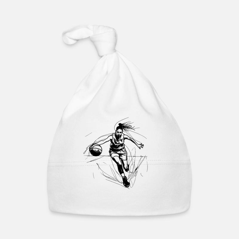 Basketteuse Bonnet bio Bébé