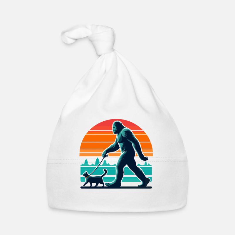 Chat Bigfoot Bonnet bio Bébé