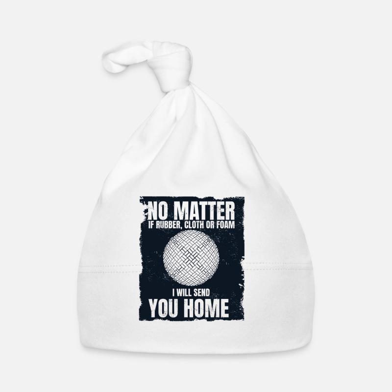 Ich schicke dir Home Game Prisonball Teamplayer Baby Bio-Mütze