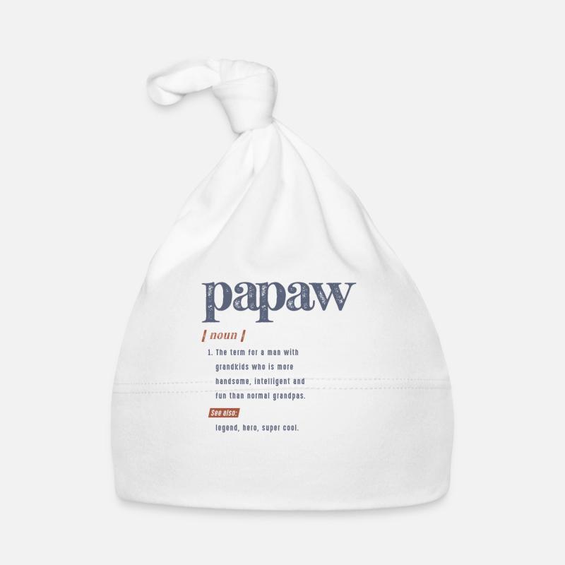 Papaw Der ultimative Opa Definition Baby Bio-Mütze