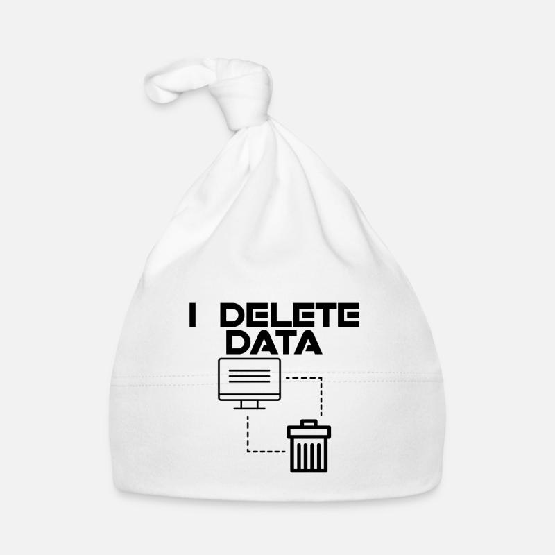 I Delete Data 2 Baby Bio-Mütze