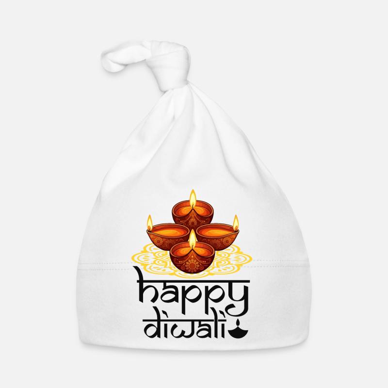 Joyeux Diwali Bonnet bio Bébé