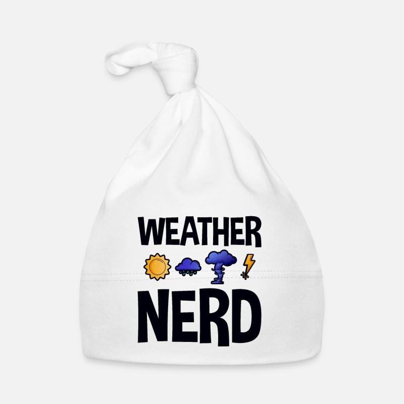 Weather Nerd 2 Organic Baby Cap