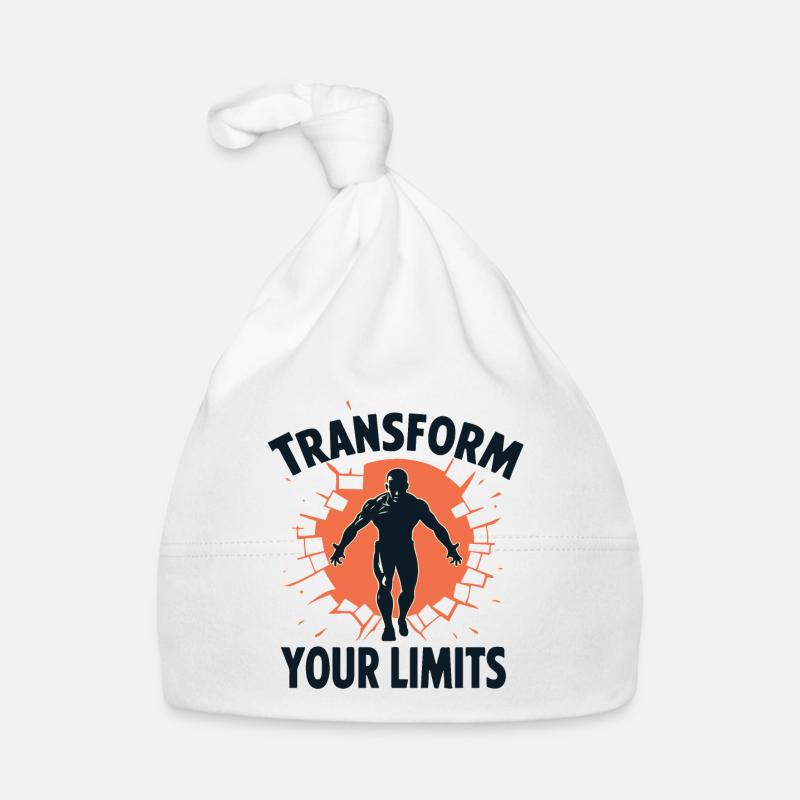 TRANSFORM YOUR LIMITS Organic Baby Cap
