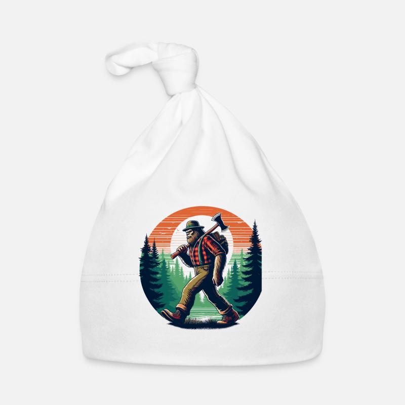 Bûcheron Forester Bigfoot Bonnet bio Bébé