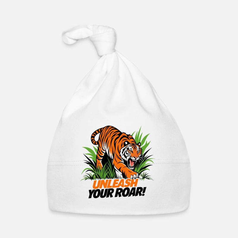 TIGER, UNLEASH YOUR ROAR Organic Baby Cap