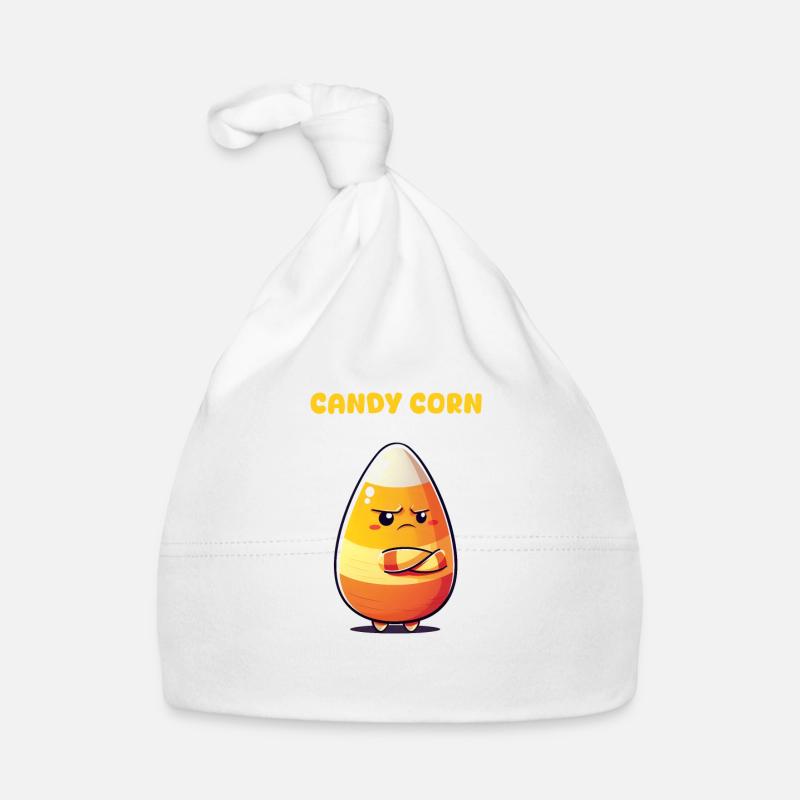 Candy Corn Candy Corn hasst dich auch Baby Bio-Mütze