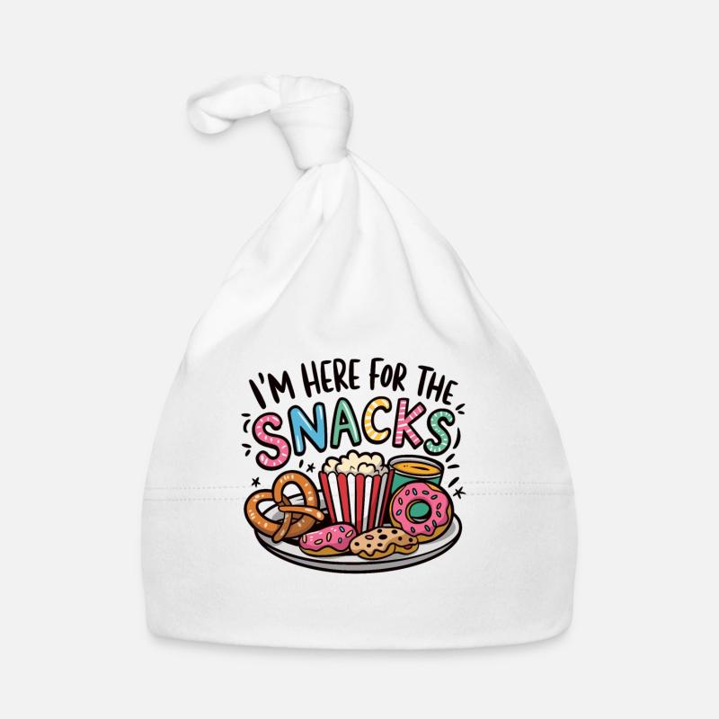 Les collations, c’est ma vie Bonnet bio Bébé