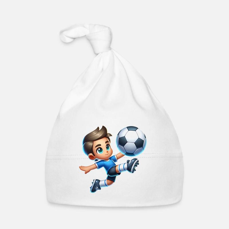 Fußball Baby Bio-Mütze