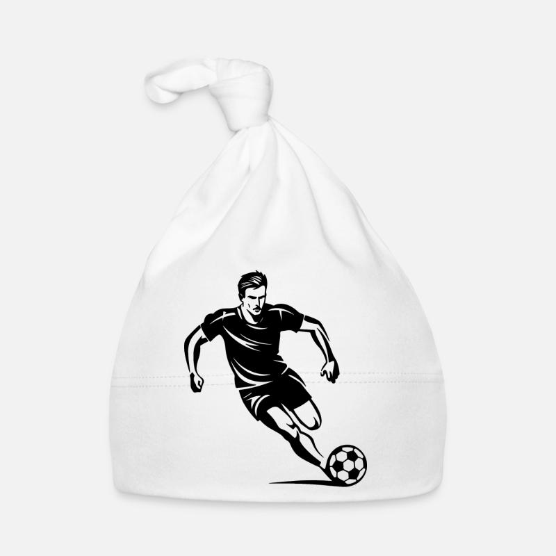 Soccer Boy Organic Baby Cap