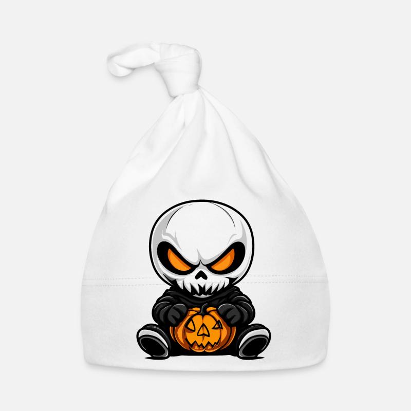 Zombie Halloween Skelett Baby Bio-Mütze