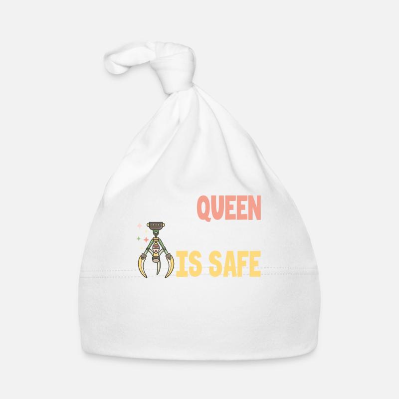 Claw Queen No Arcade Is Safe Organic Baby Cap